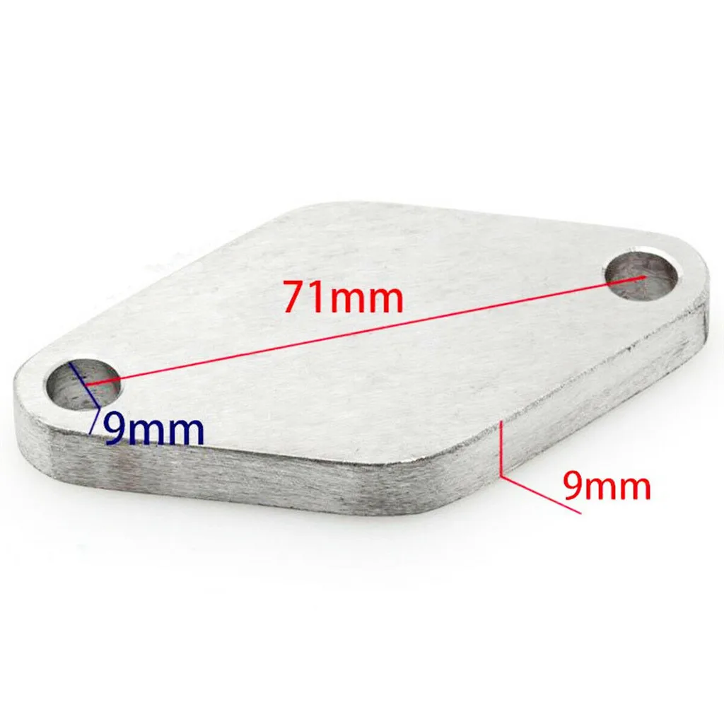 304 Stainless Steel 35mm/38mm Wastegate Blockoff Plate for 