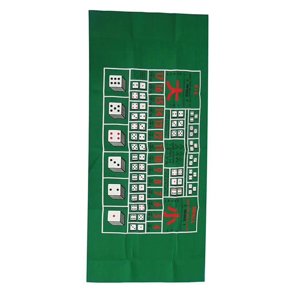 Poker Table Layout Cover  Poker Gaming Table Cloth Casino Felt Layout