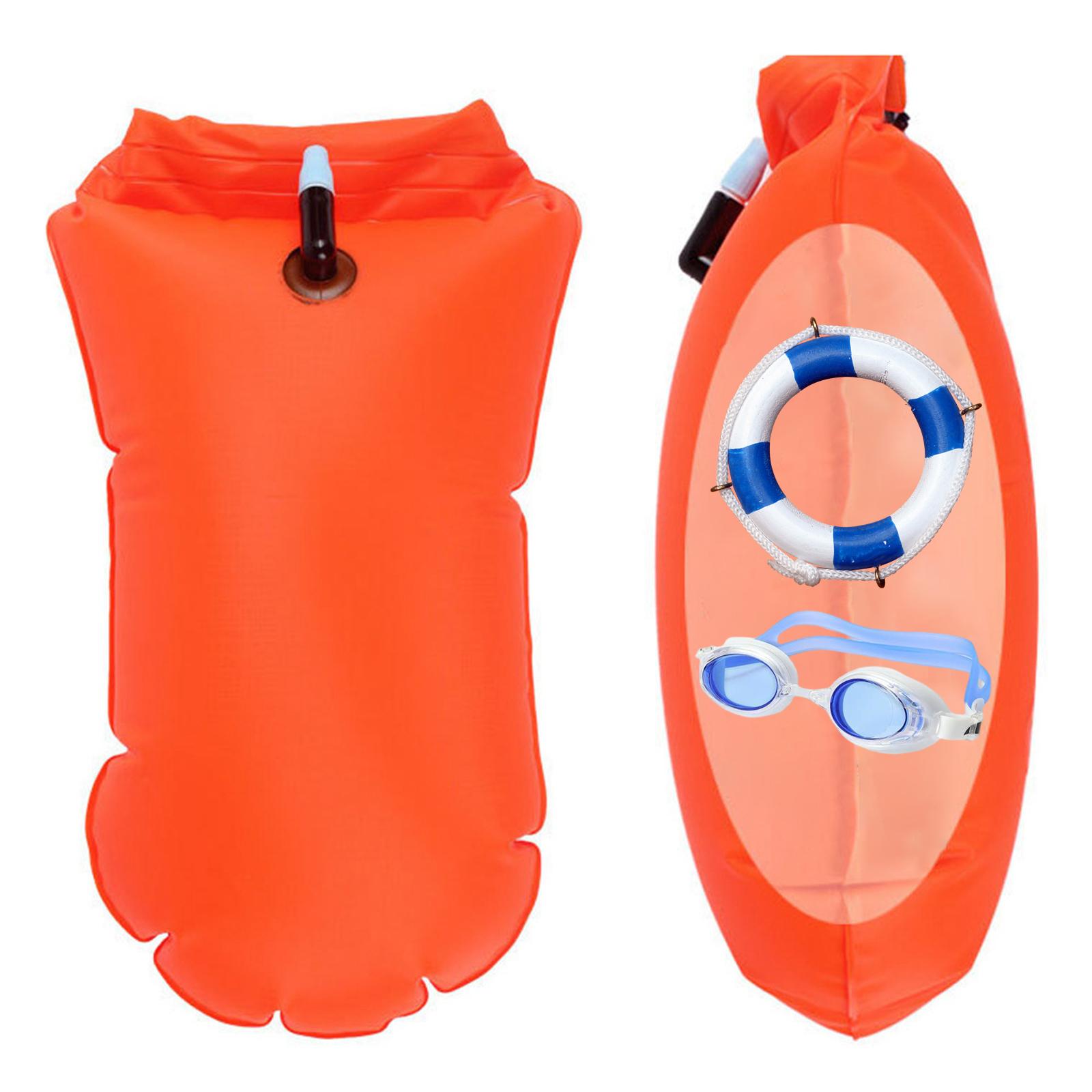 Swim Buoy Kayaking Rafting Floating Waterproof Dry Bag Swimmers Float Safety Inflatable Drybag Waterproof Bag Device 20L