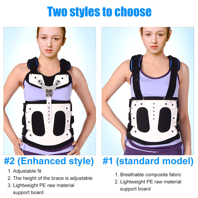 Thoracolumbar Fixed Spinal Adjustable Back Brace for  Kyphosis,Osteoporosis,Mild Scoliosis & Post Surgery Support, Hunchback -  AliExpress