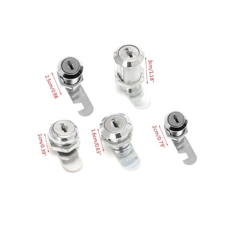 Description Picture 6 of item10-30mm Lock Filing Cabinet Post Mailbox Drawer Cupboard Locker 2 for Key Dropship