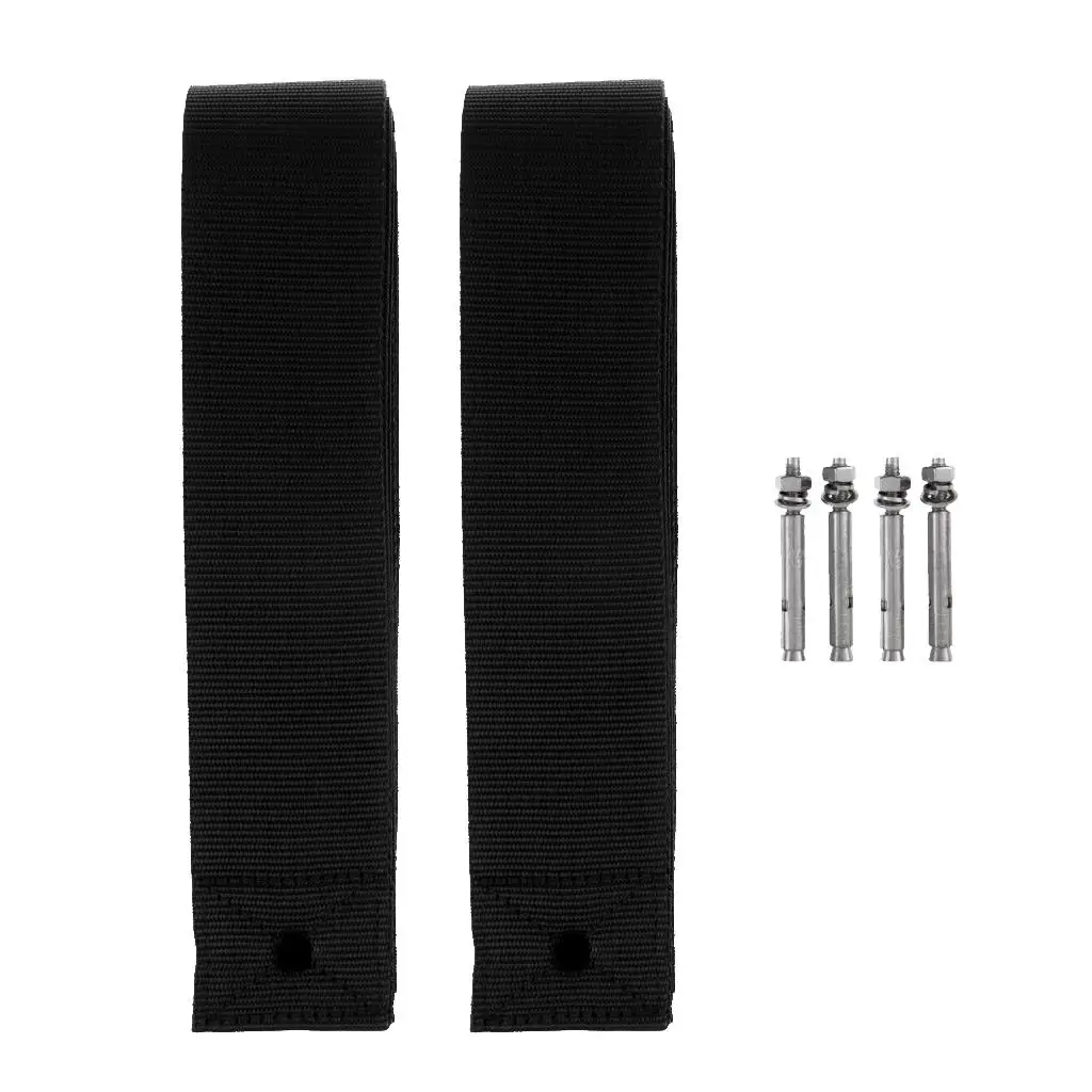 4 Pieces Premium  Up Paddle Board Ski Webbing Straps Wall Rack