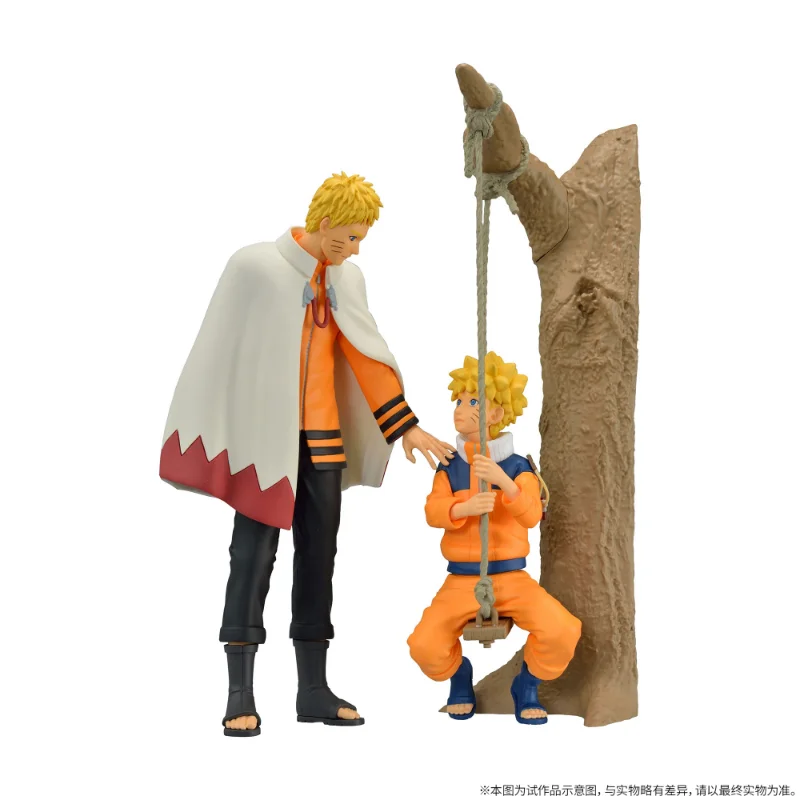 Bandai Original Genuine BANPRESTO TV Animation 20th Anniversary Figure Uzumaki Naruto 16cm Anime Figures Collectible Model Toys