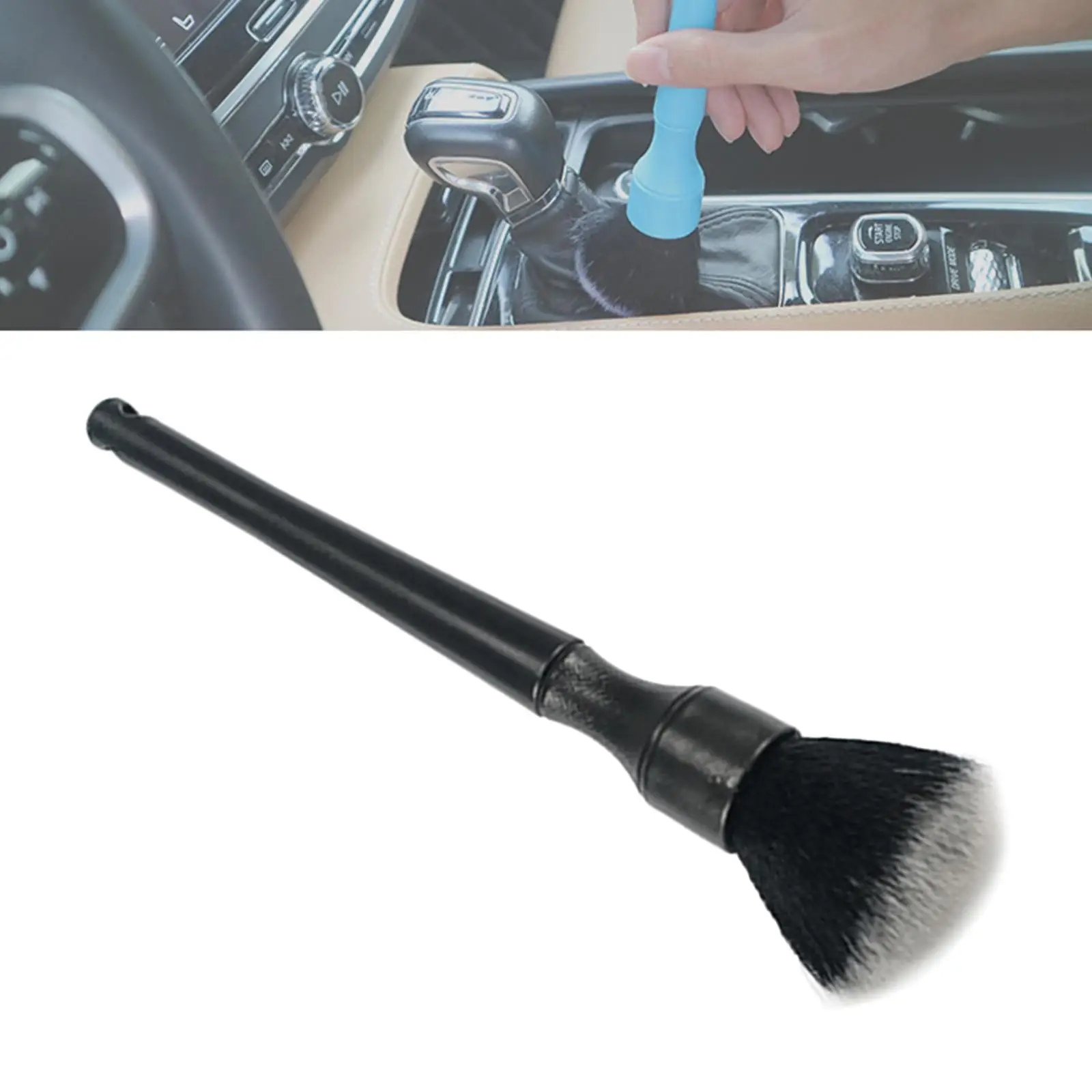 Car Detailing Brush PBT for Leather Seats Interior Exterior Engines