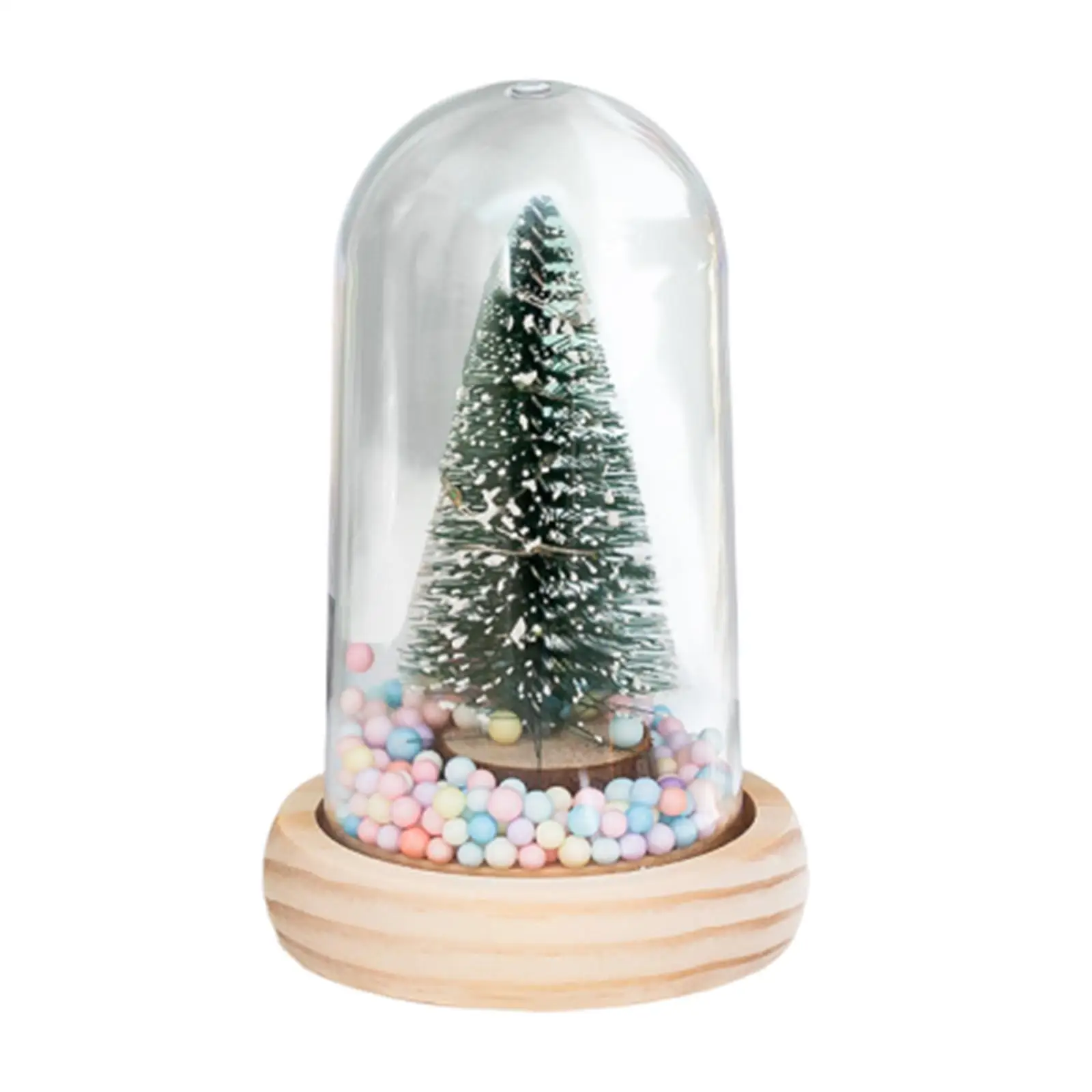 Mini Christmas Tree with Light Simulation Christmas Ornament Xmas Decoration for Party Supplies Fireplace Bars Festival Bedroom