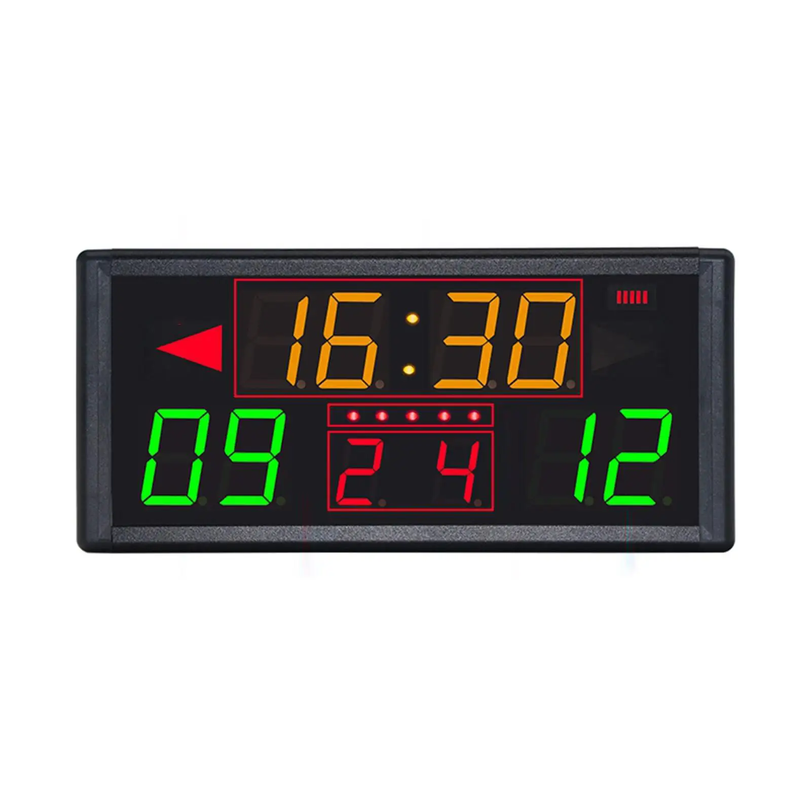 Digital Scoreboard LED Display Score Clock for Badminton Football Volleyball