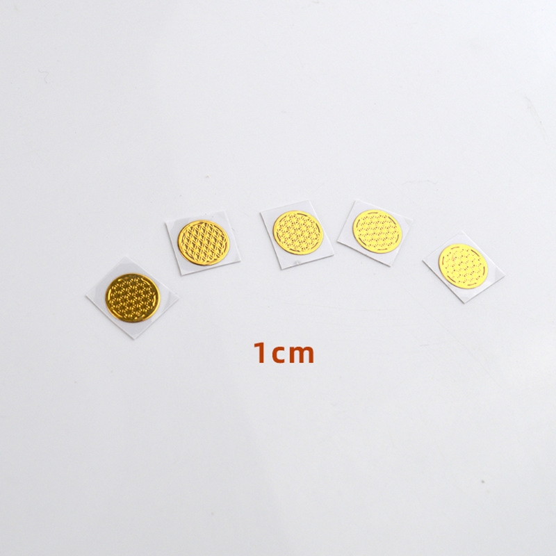 7 Chakra Geometric Copper Energy Tower Orgonite Stickers Flower Life Tree Pyramid Epoxy Resin Material Jewelry Making