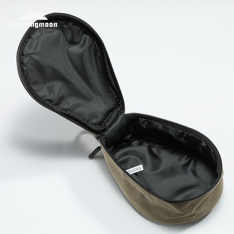 CAMPINGMOON 21*15*9 cm Outdoor Camping Liefert Leinwand Mini Taschen Benutzerdefinierte Birne Form Box Mittagessen Lebensmittel Lieferung tasche – Detail 4