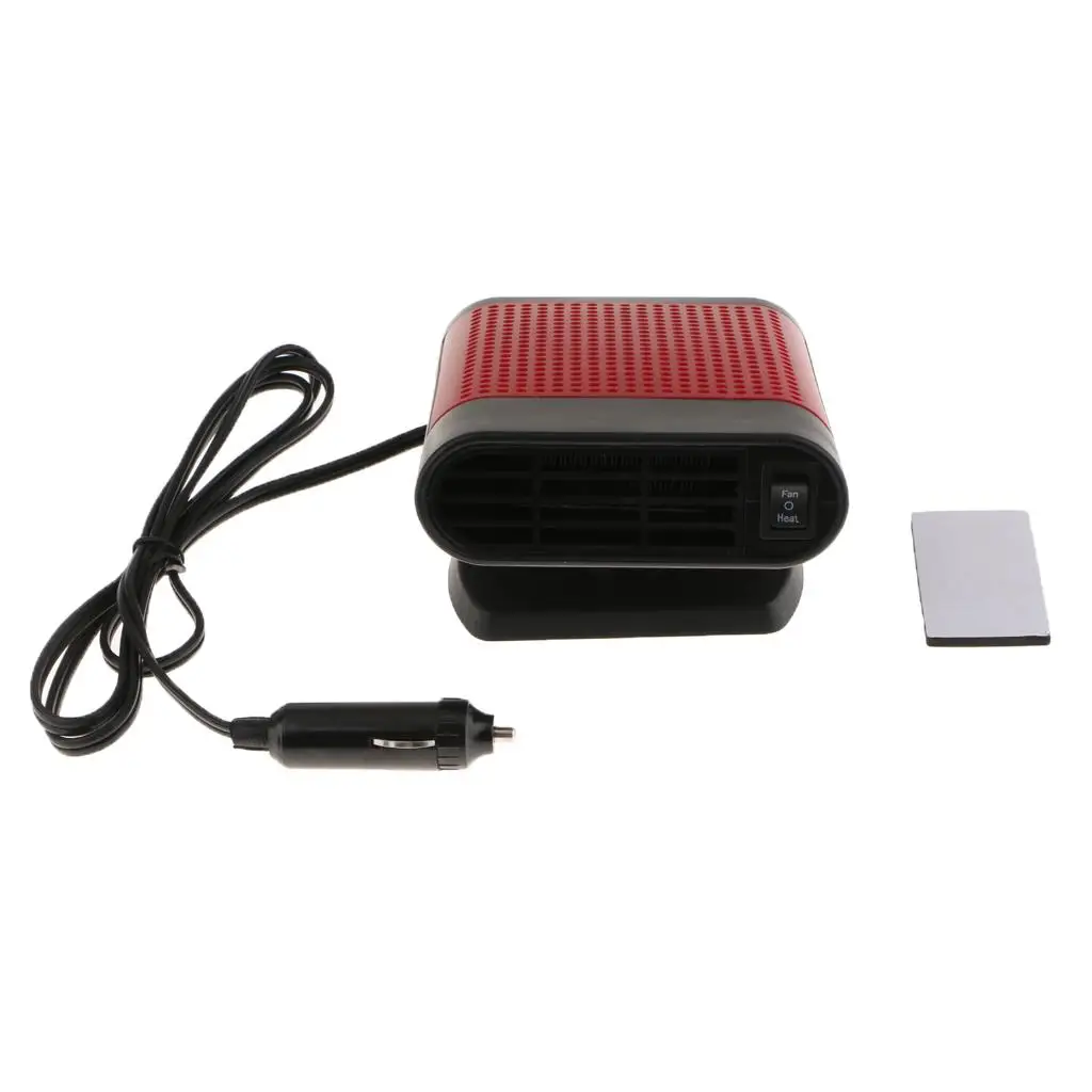 12V Portable  Heater Fan Car Auto Defroster Demister 150W Efficient Heat Dissipation Design
