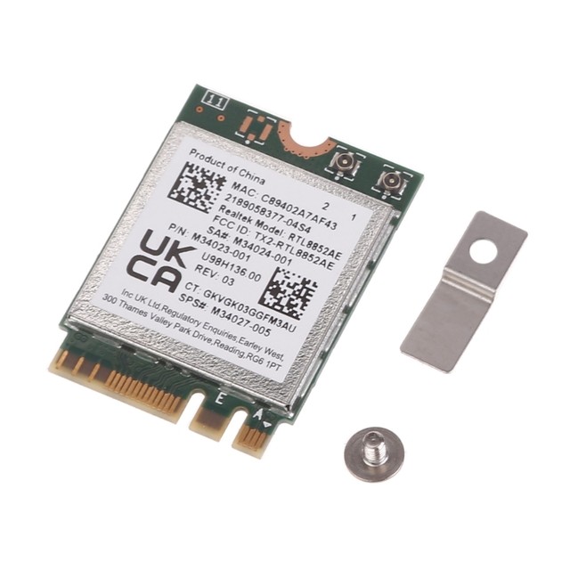 Realtek Module RTL8852AE Wi-Fi 6 Combo Card 802.11ax M.2 5G Wifi Wireless  Wlan Card 5.2 for WIN 10 11 - AliExpress