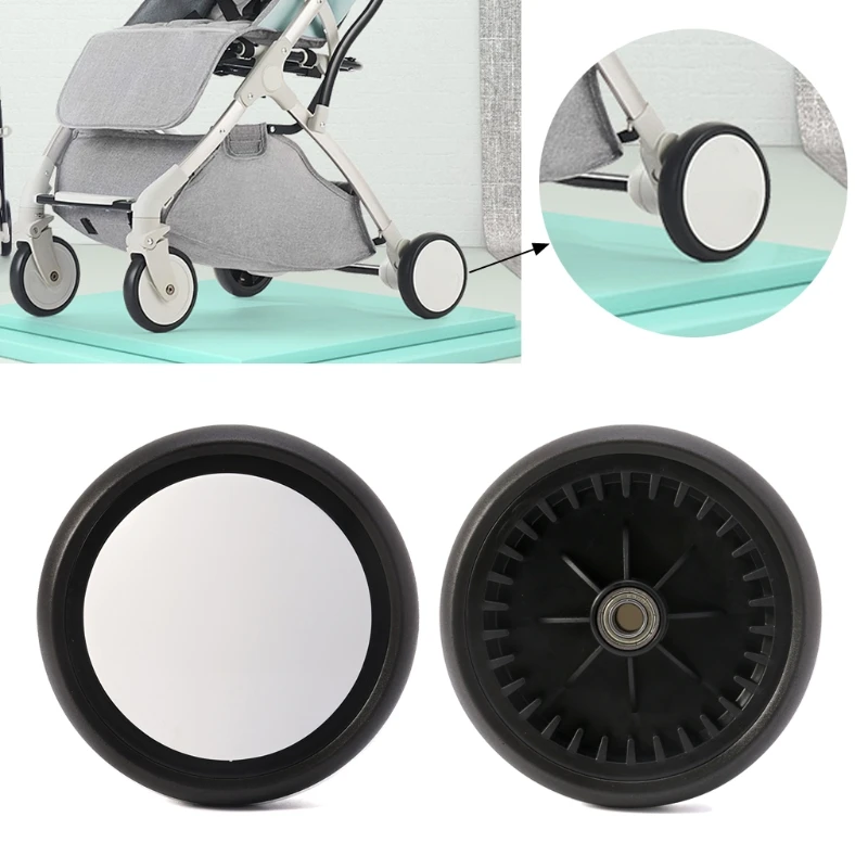 Baby Strollers Back Wheels Pushchair Rubber Wheel Kids Stroller Accessories Baby Strollers comfotable