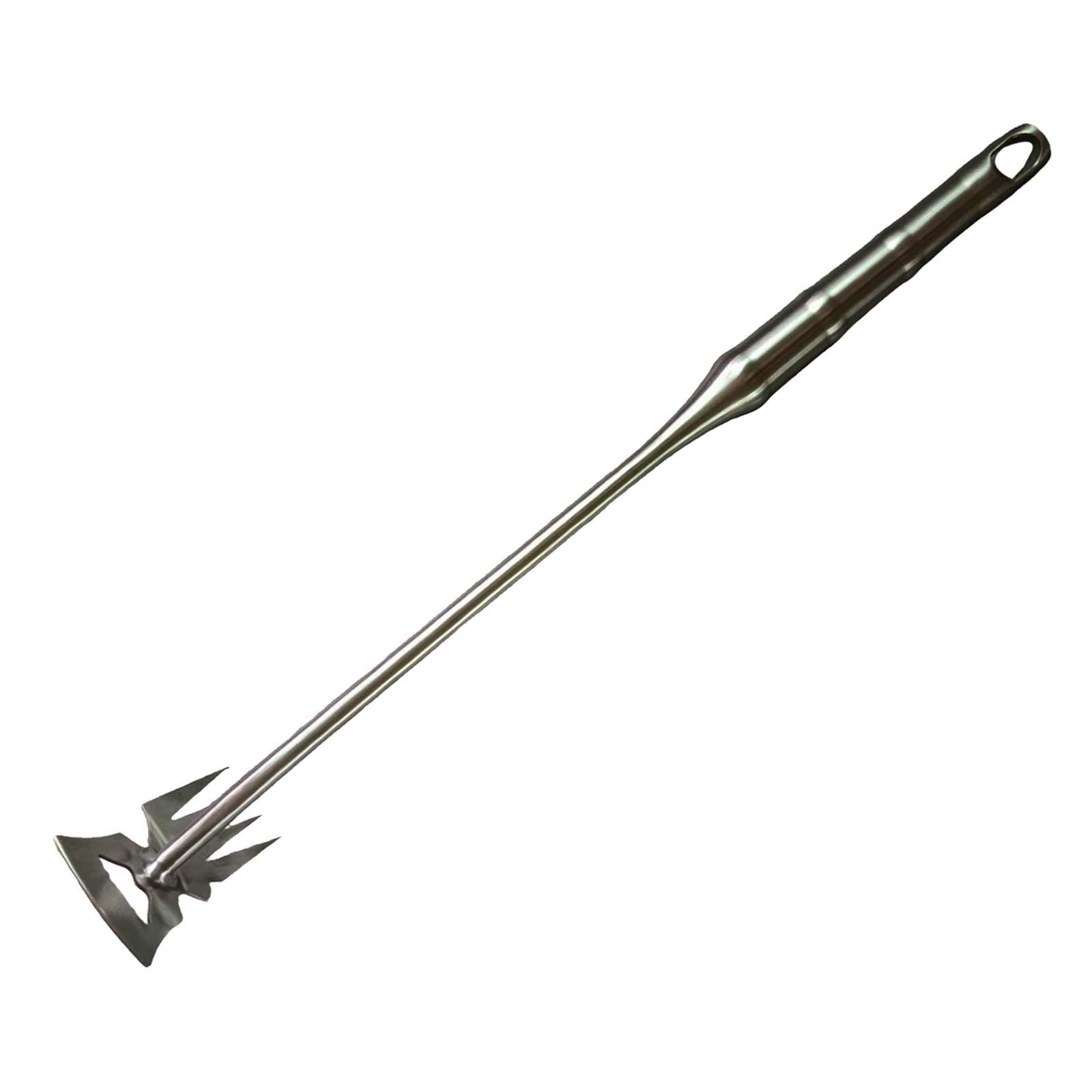 Hand Weeders 5 Tines Ergonomic Grip Easy to Clean Portable Weeding Removal Puller for Courtyard Lawn Planting Loose Soil Bonsai