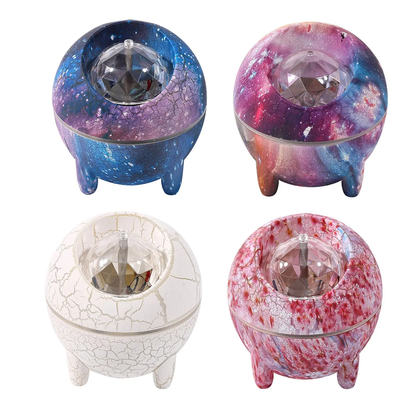 Star Sky Projection Lamp Starry Night Egg Shape Remote Nightlamp Rechargeable for Birthday Gift Room Decor Bedroom Children Kids
