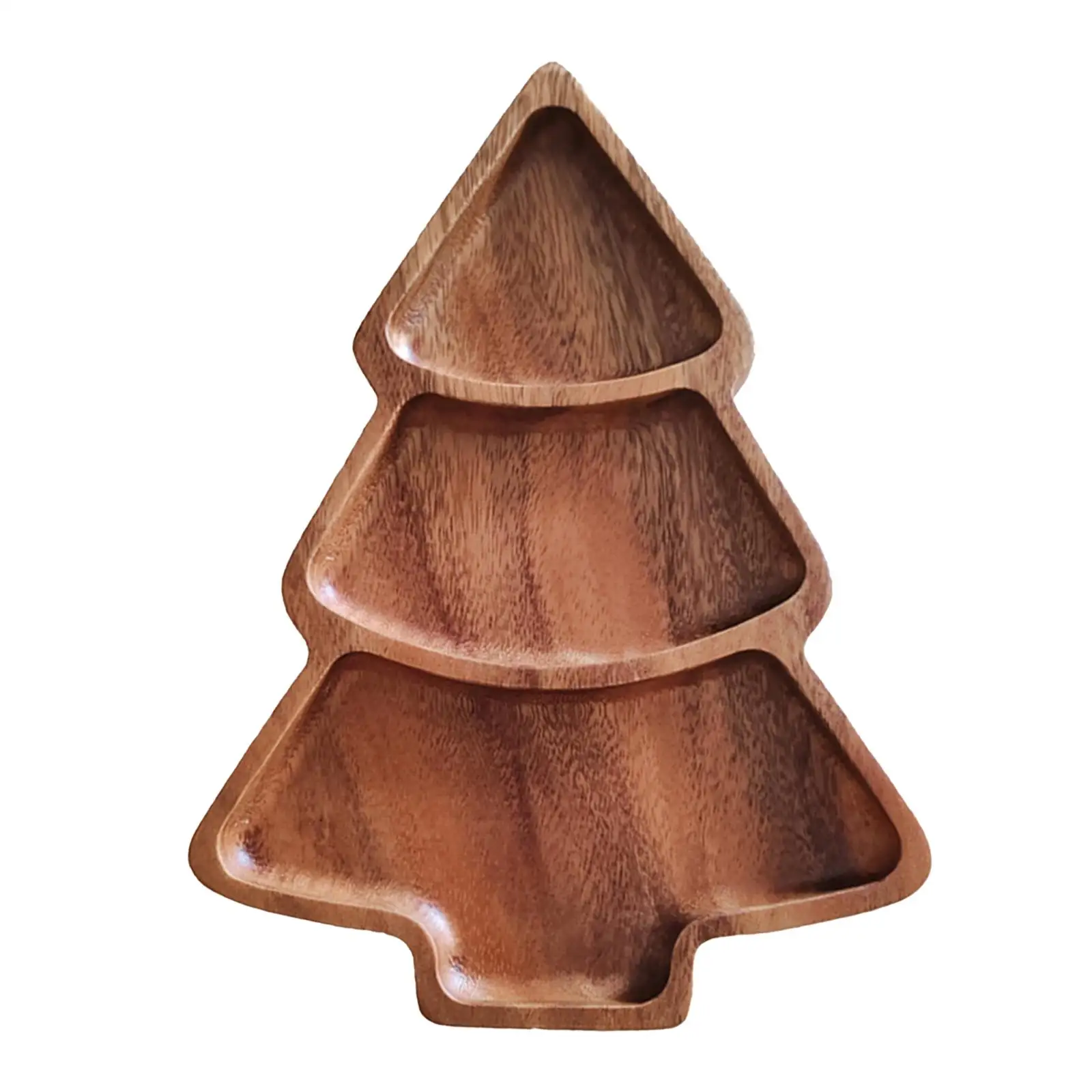 Christmas Tree Shaped Dish Breakfast Plate Tableware Dessert Serving Dishes for Festival Restaurant Dinner Table Party Decor