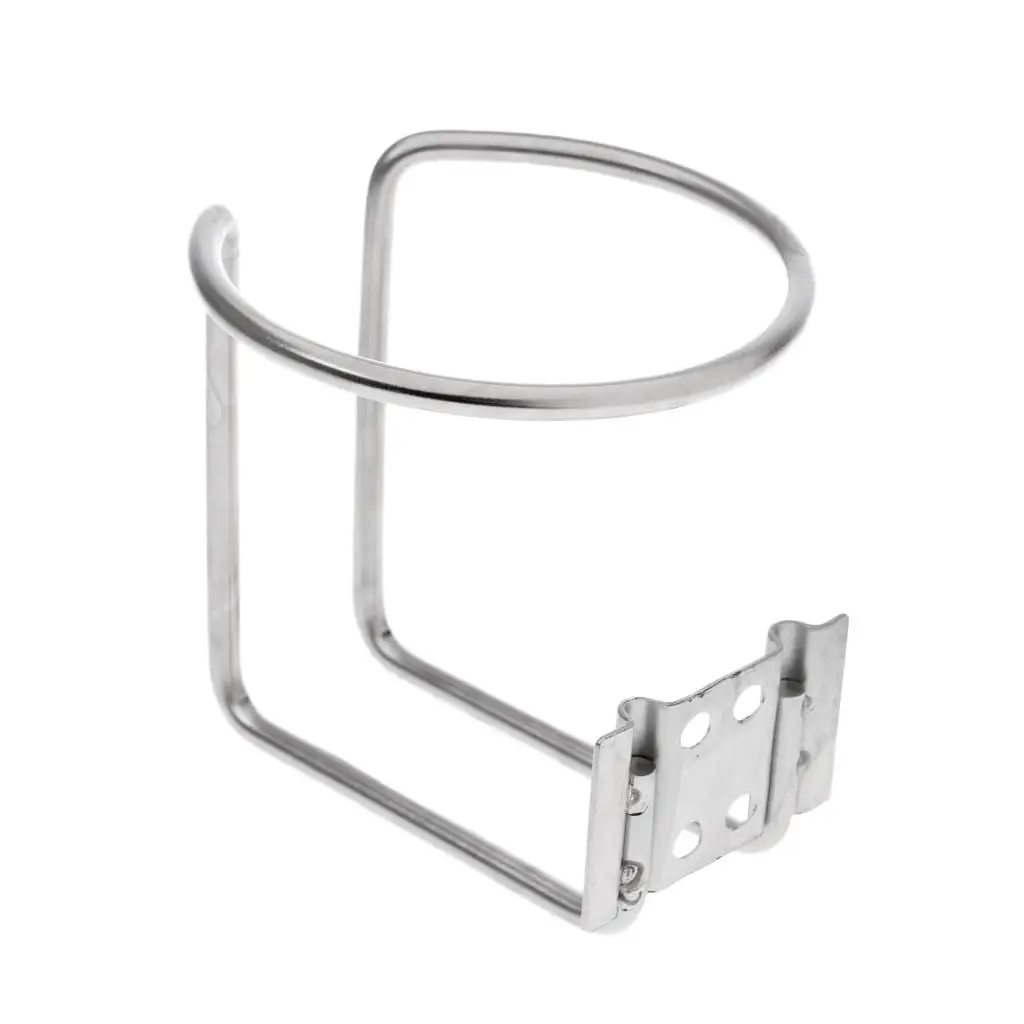 Boat  Holder, Stainless Steel Drink Holder for Marine Boat rv (Single Ring)