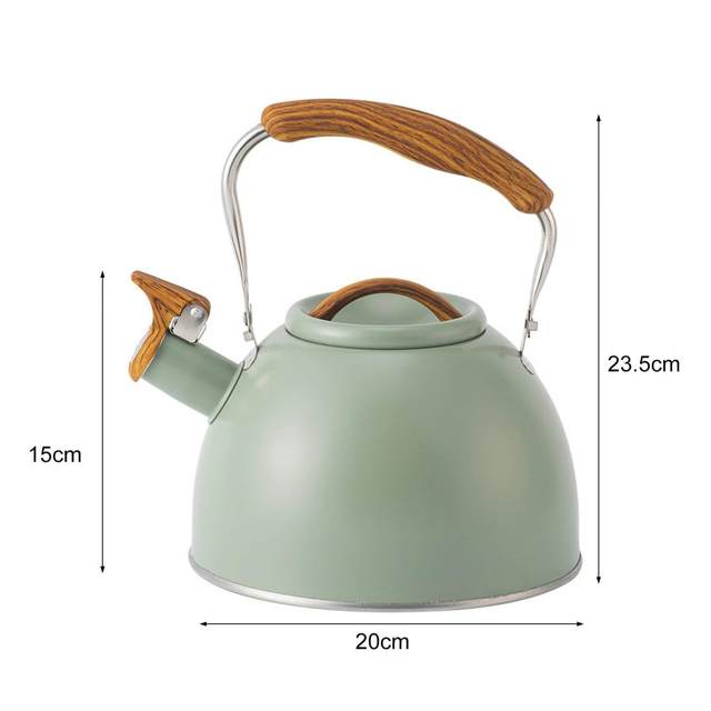 ARC Tea pink mirror Stove Top Tea kettle, Food Grade Stove Tea Pot with  Heat Resistance Handle, Anti-Rust and Loud Whistling, Stainless Steel Tea