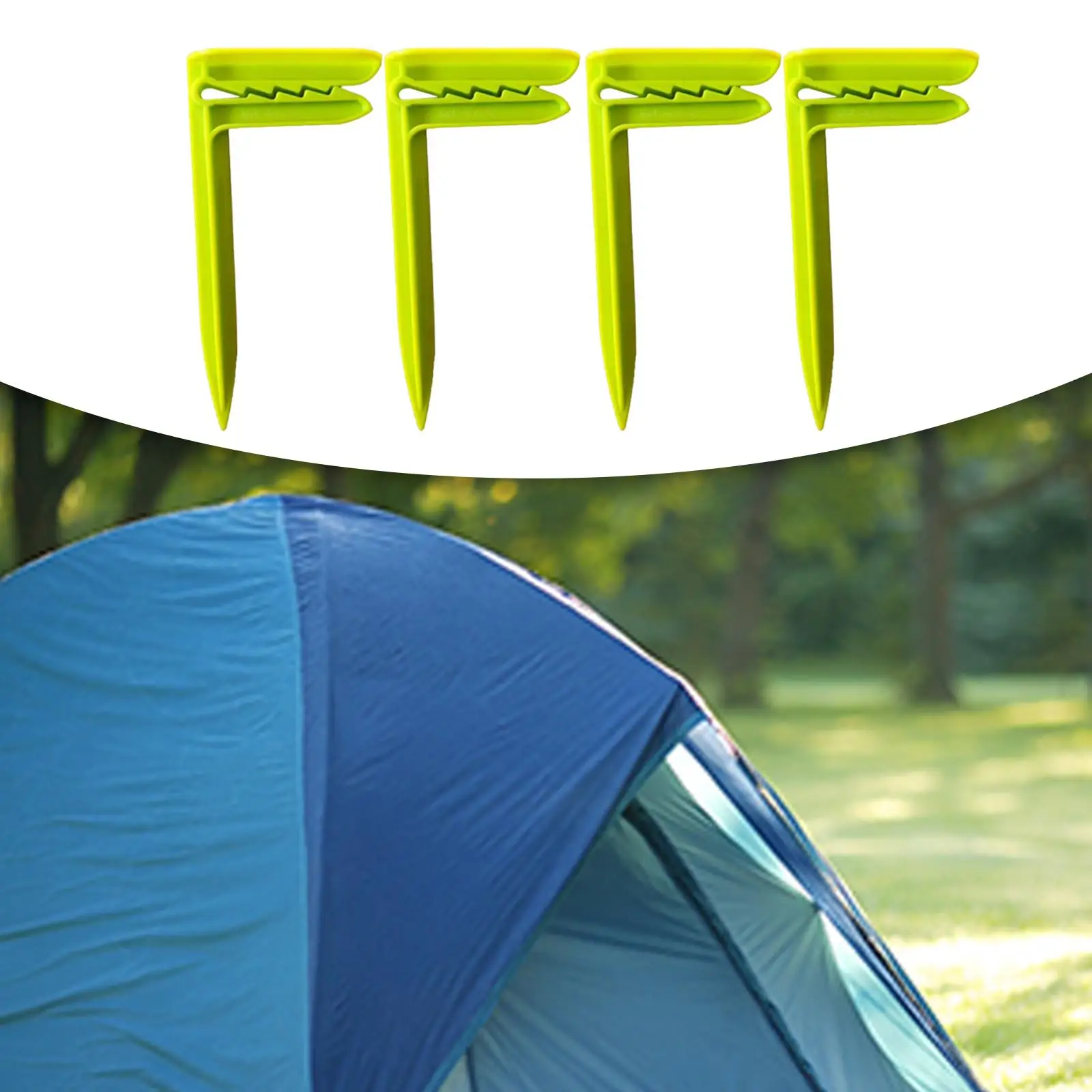 4Pcs Camping Tent Clamps Crocodile Tent Awning Clamps Durable for Car Covers