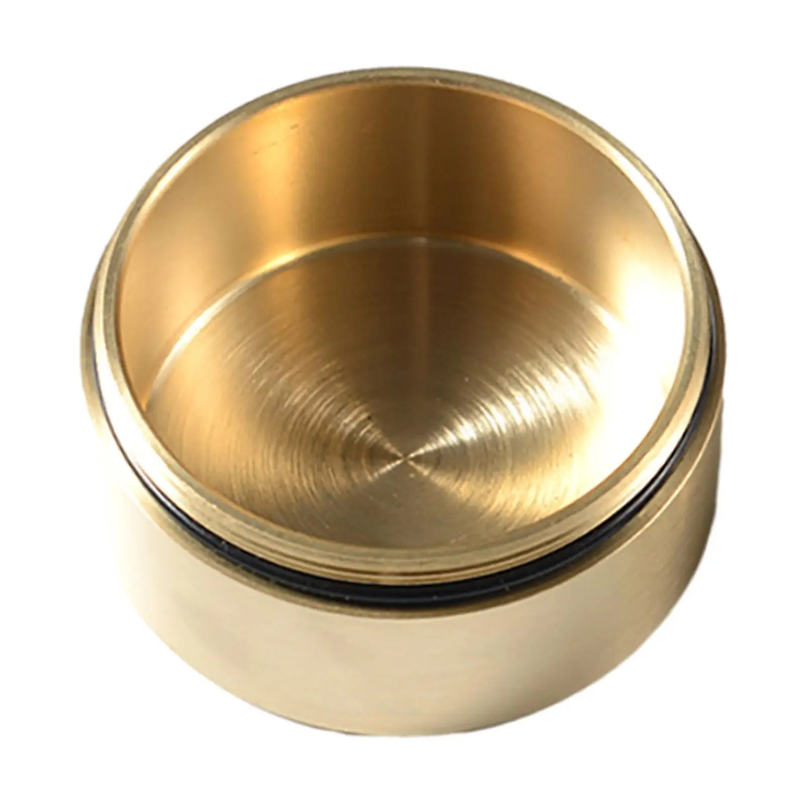 Storage Box Brass Case , Coin Pocket Container, Sealed Container for Camping, Working,Outdoor
