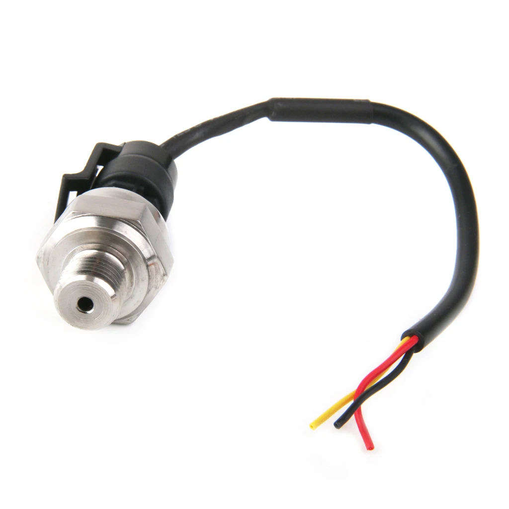 5V DC G1/4 Pressure Transducer Sensor 0-10MPa for Oil Fuel Gas Air