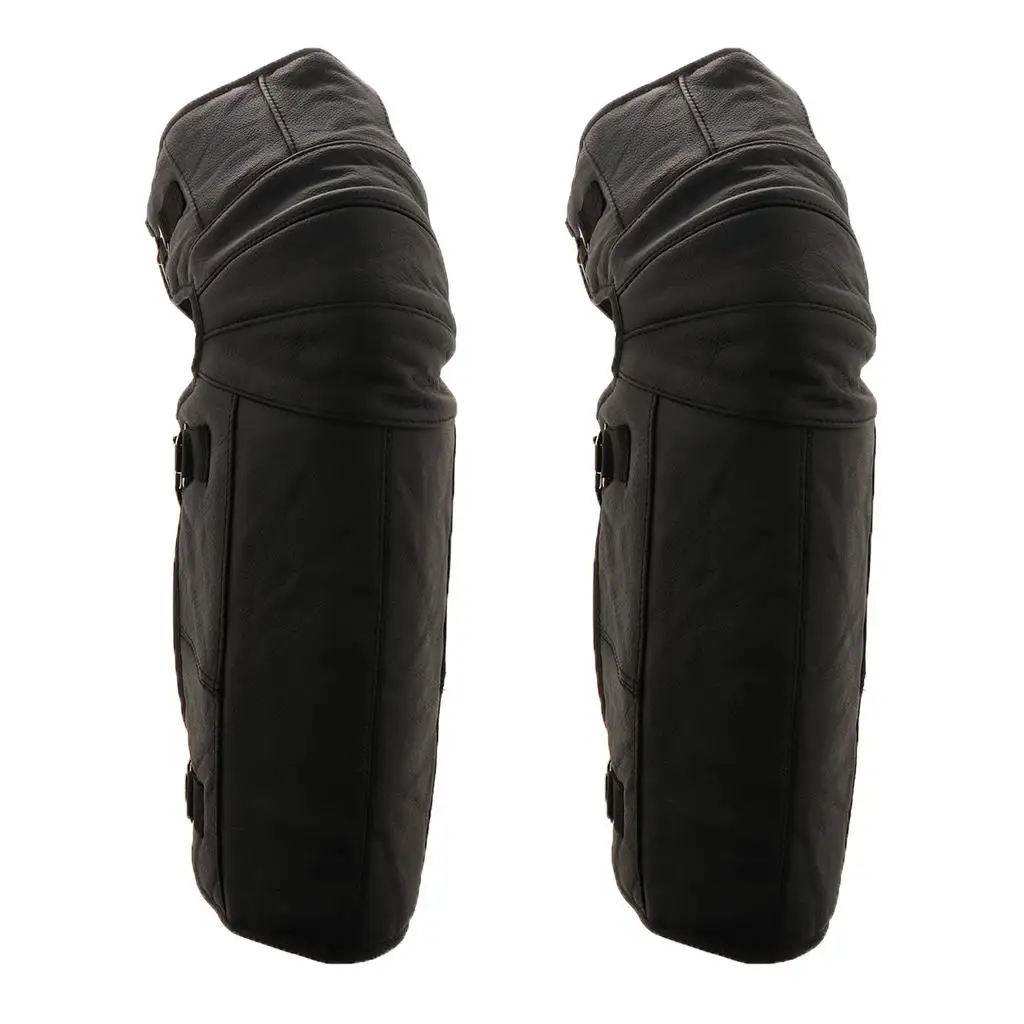 Knee Pads Winter Wool Warm Thickened Adjustable Leg Pads Long Section