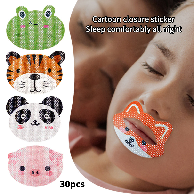 Best of 30PCS Kids Cartoon Anti-Snoring Stickers Sleeping Closed-mouth Stickers Breathing Correction Patch Shut Up Patch Orthosis Tape Reviews & Tips