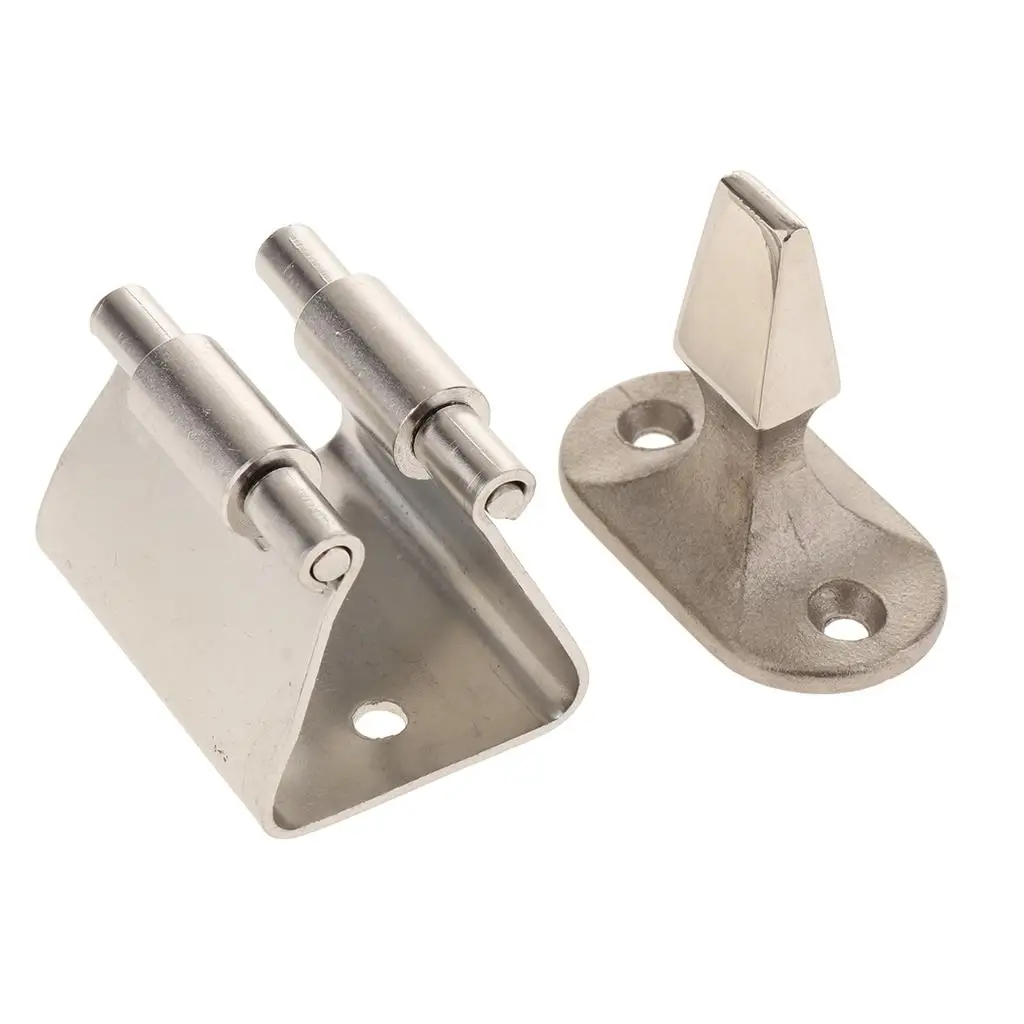 Door Stopper Stainless  Metal Holder Marine Hinges Stainless Steel Boat Cabinet Hardware