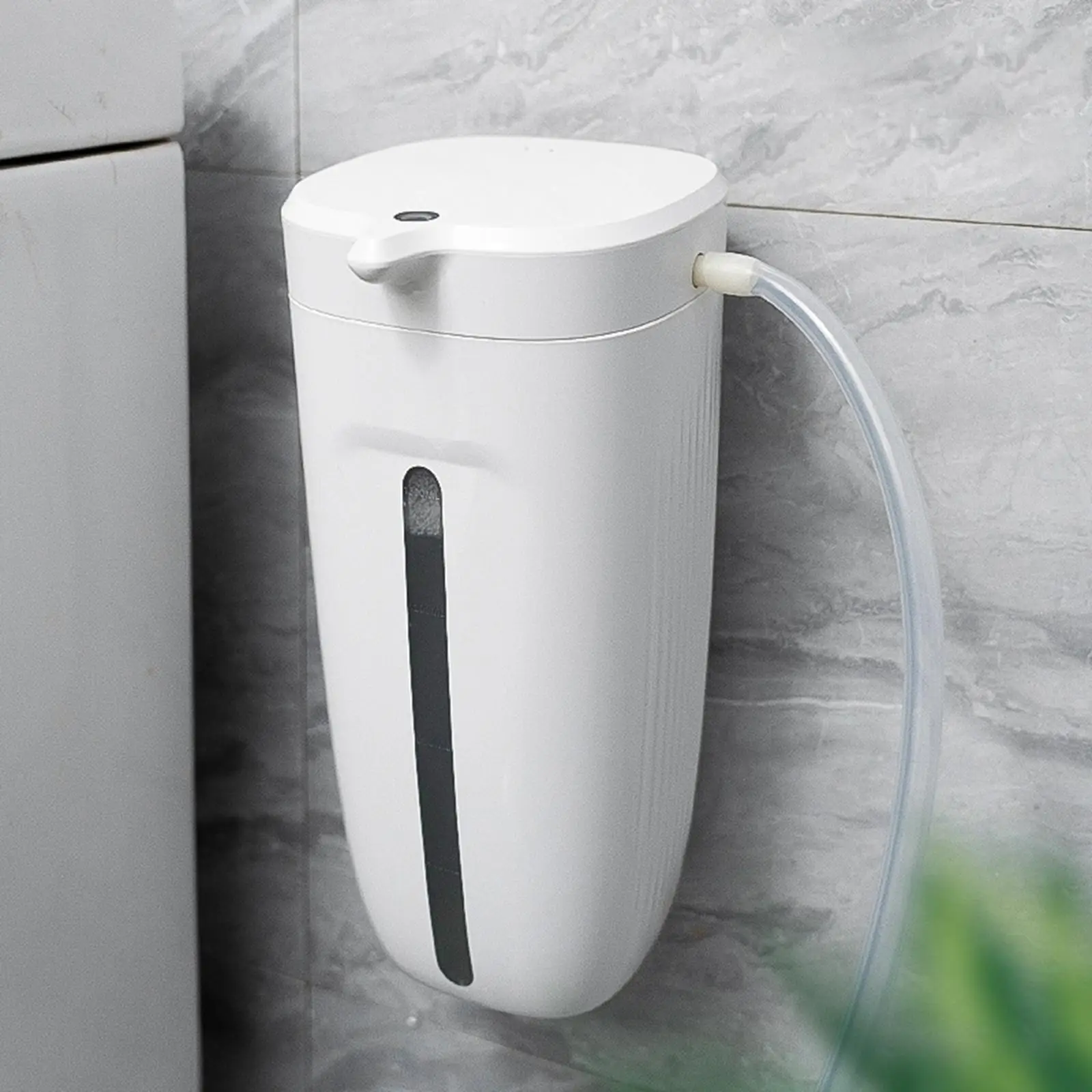 Toilet Cleaning System Portable Inductive Design White Touchless Waterproof