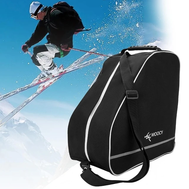 OutdoorMaster Bolsa para botas de esquí, 65L impermeables para esquí,  snowboard, almohadilla de hombro, mochila de esquí para cascos, gafas para