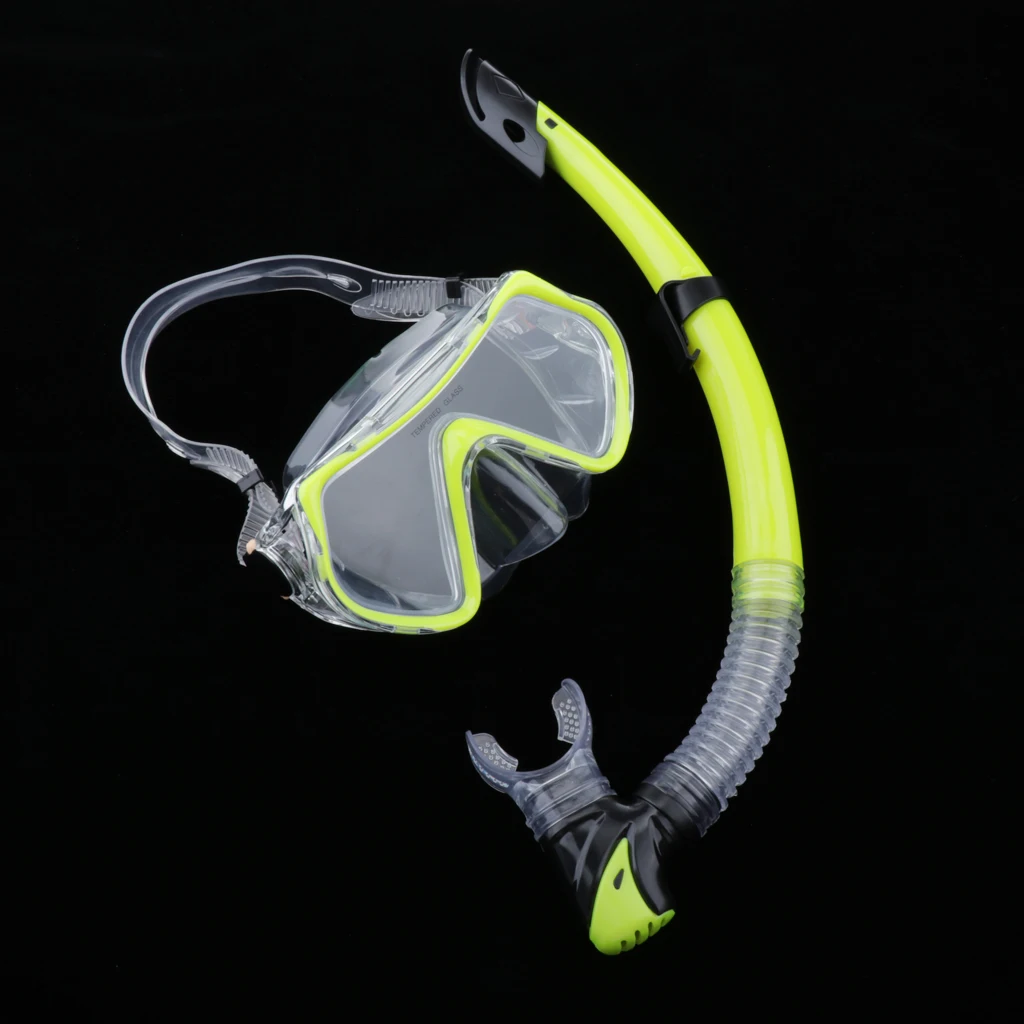 Scuba Diving Goggles Snorkel Set Women  Gear Mouthpiece Tube