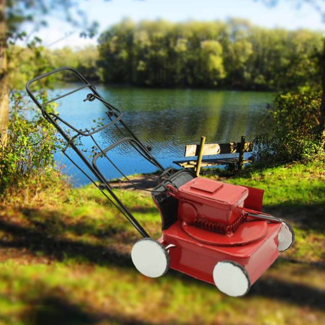 Dollhouse store lawn mower