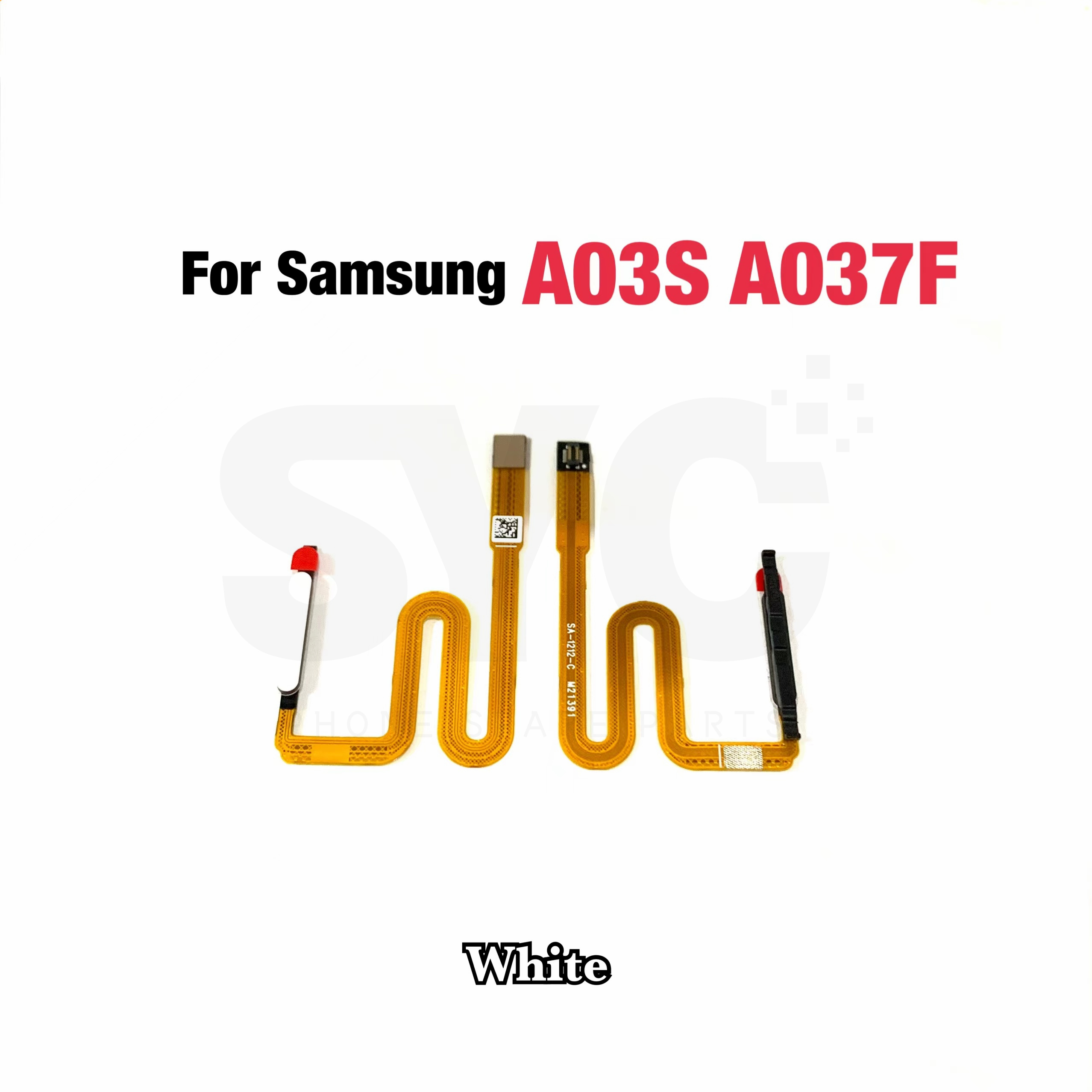 10 шт. Новый сканер отпечатков пальцев для Samsung A03S A037 A037F ID  Главная Кнопка отпечаток пальца Меню Возврат Ключ сенсор гибкий кабель |  AliExpress