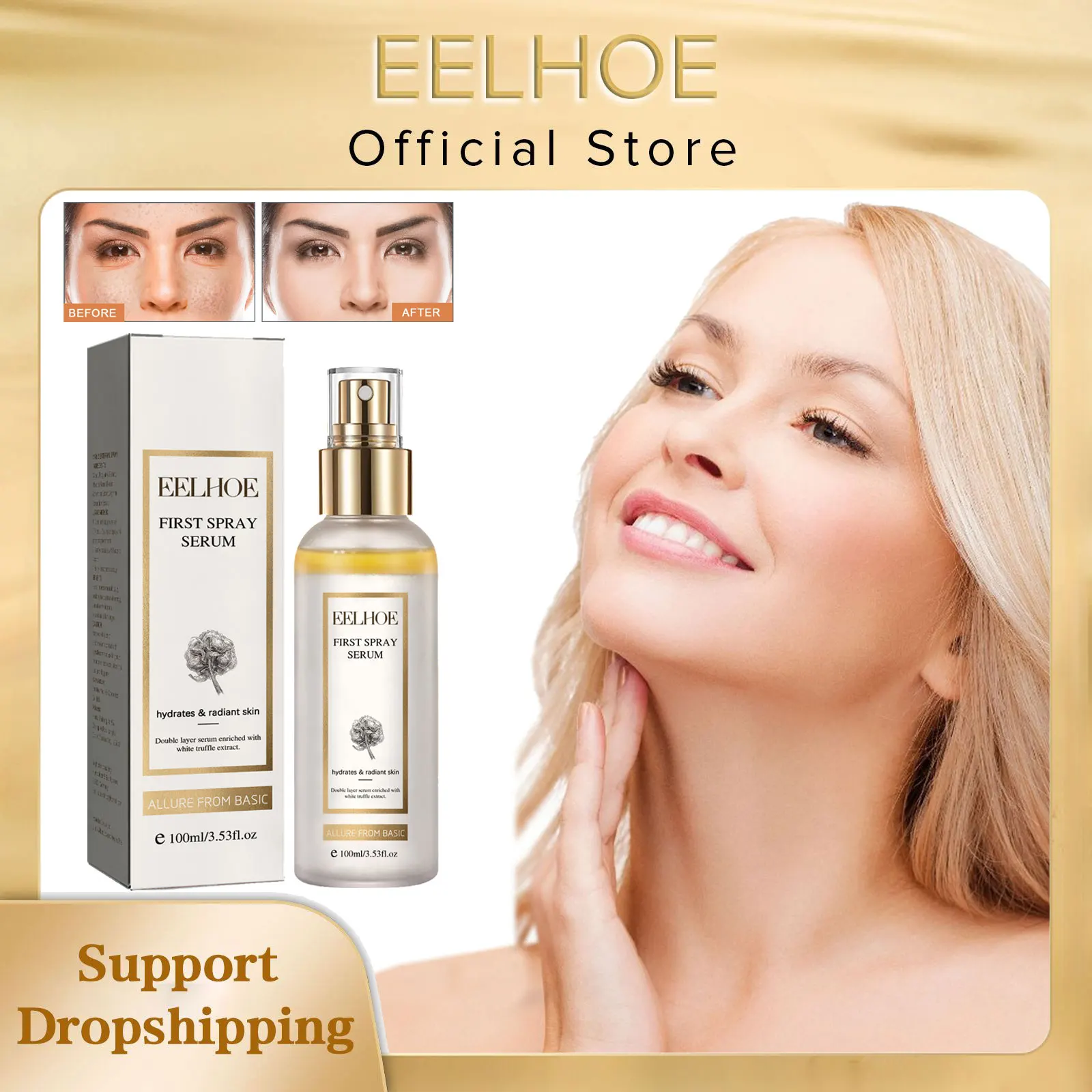 Best of EELHOE Dark Spot Correcting Glow Serum Remove Dark Spots On Skin Whitening Serum Brightening Nourish Moisturizing Spray For Face Reviews & Tips