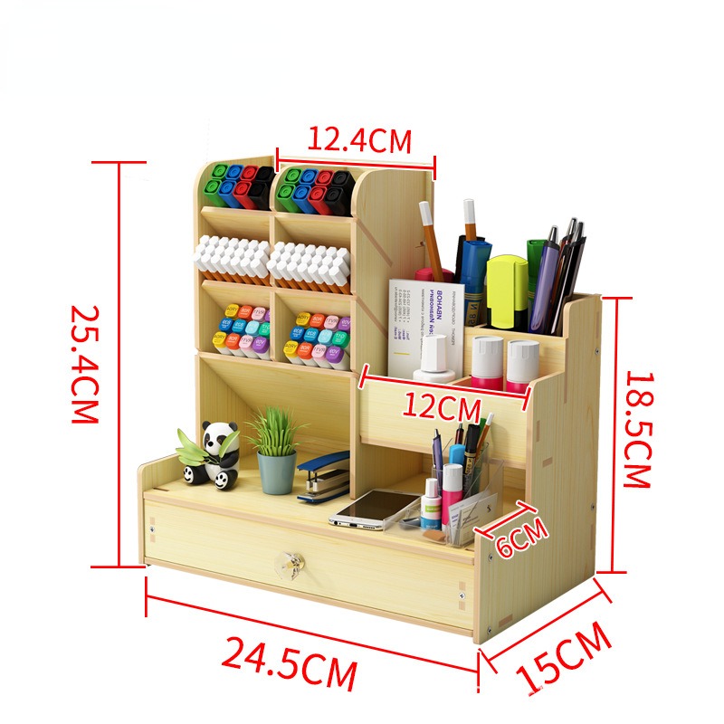 Pen Organizer, Caixa De Armazenamento De Papelaria,