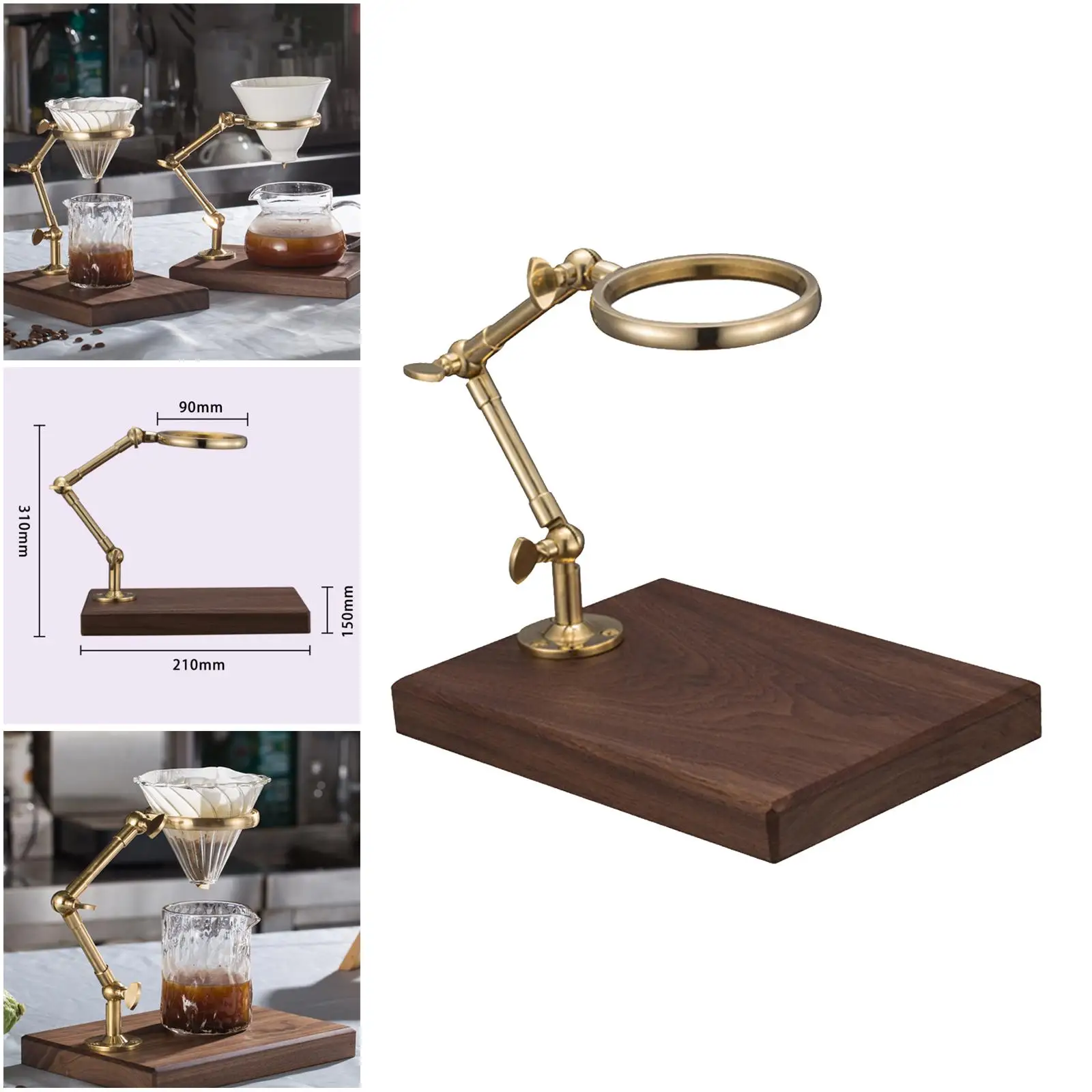 Coffee Filter Stand Tea Cup Leaf Filter Holder Stand Rack Baskets Permanent Coffee Dripper For Coffee Marker