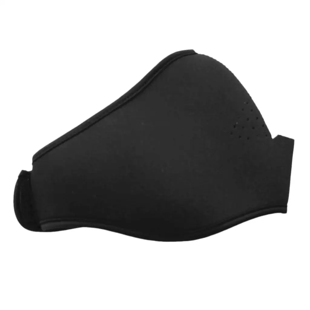 Unisex Warm 3mm Neoprene Motorcycle Bicycle Cycling Ski Half Mouth Cover