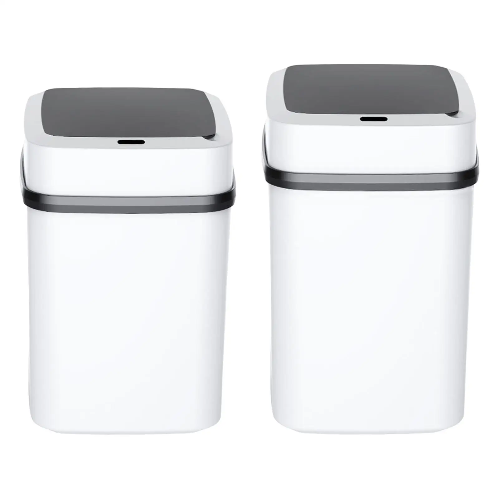 Smart Motion Sensor Trash Bin Recycling Bin Automatic Open Lid Wastebasket Garbage Bin for Hotel RV Office Living Room Home