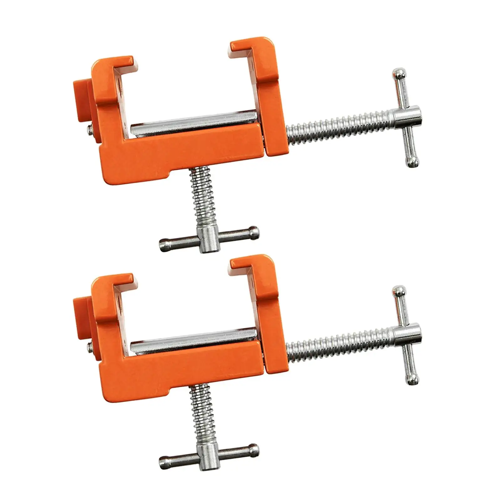 2Pcs Cabinetry Clamps Mounting Craft Repair Professional Woodworking Metal