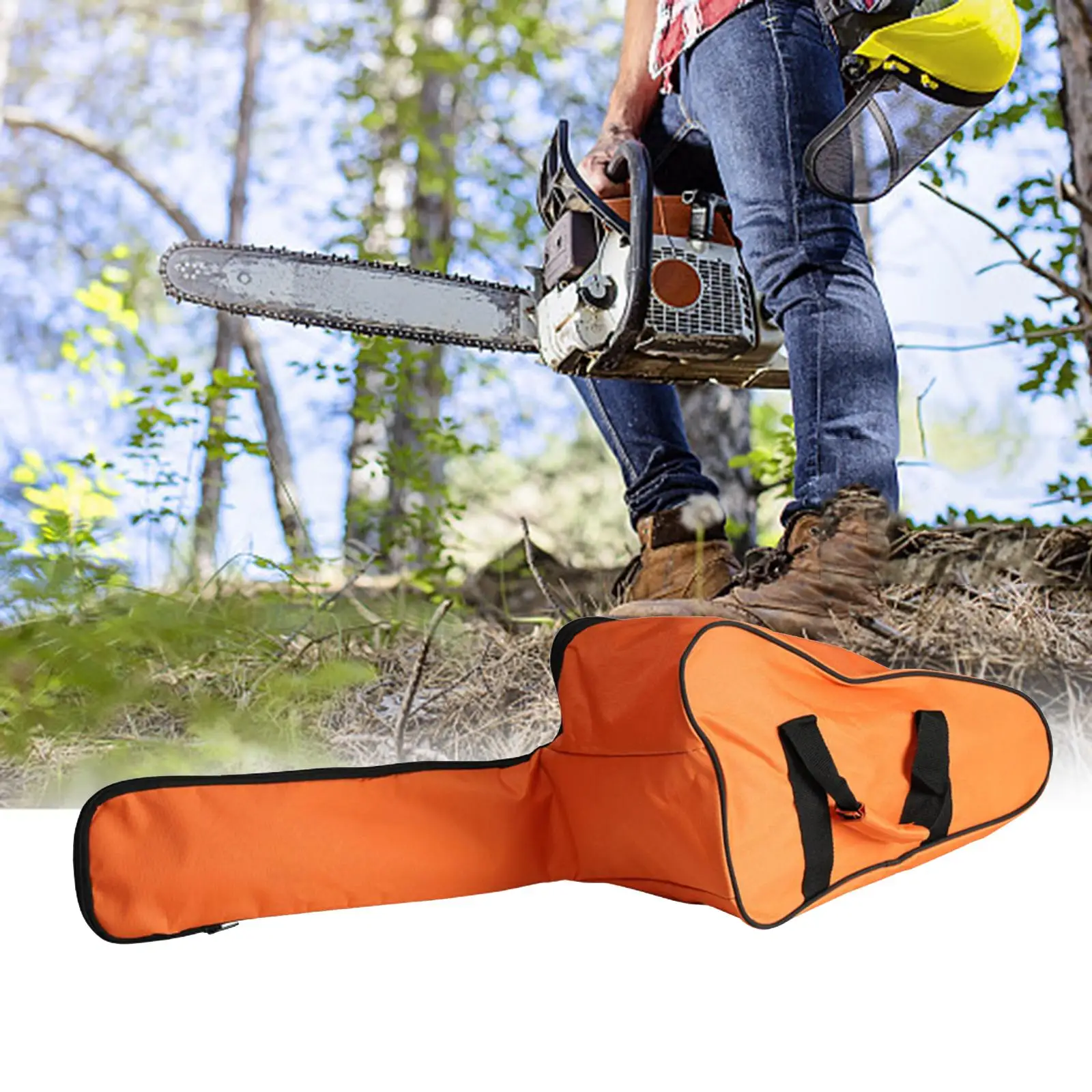 Portable Chainsaw Carrying Bag Case Full Protection Waterproof Oxford Carrying Tools Bag Protective Storage Bags Holder