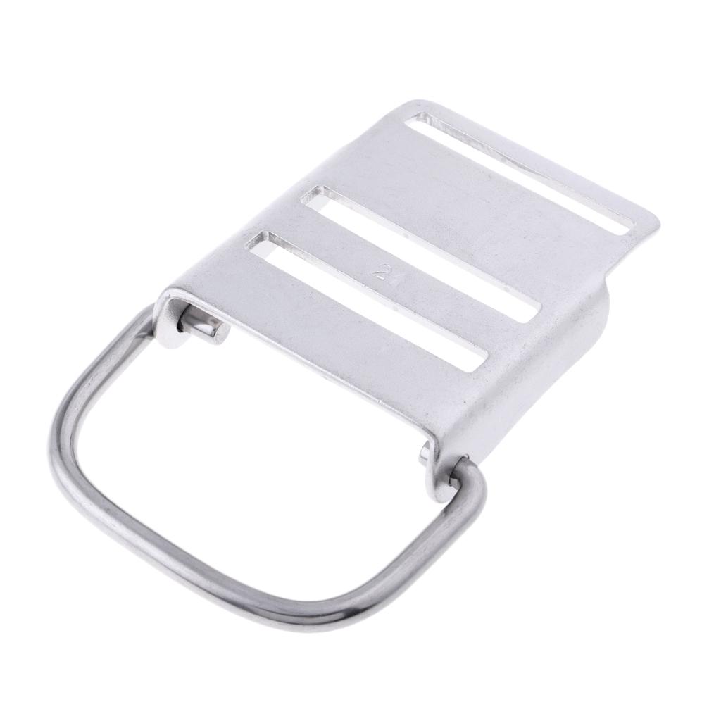 1 Piece Universal Stainless Steel Buckle Camera Lock Buckle for 5cm Straps