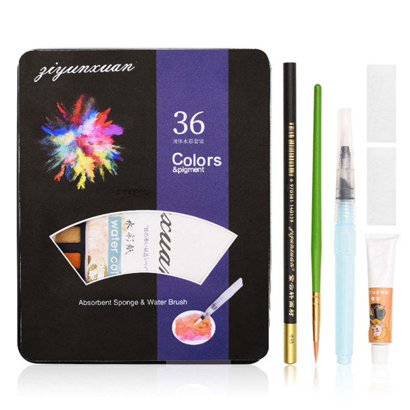 kit de peinture aquarelle fournitures de dessin artistique pour peinture gouache