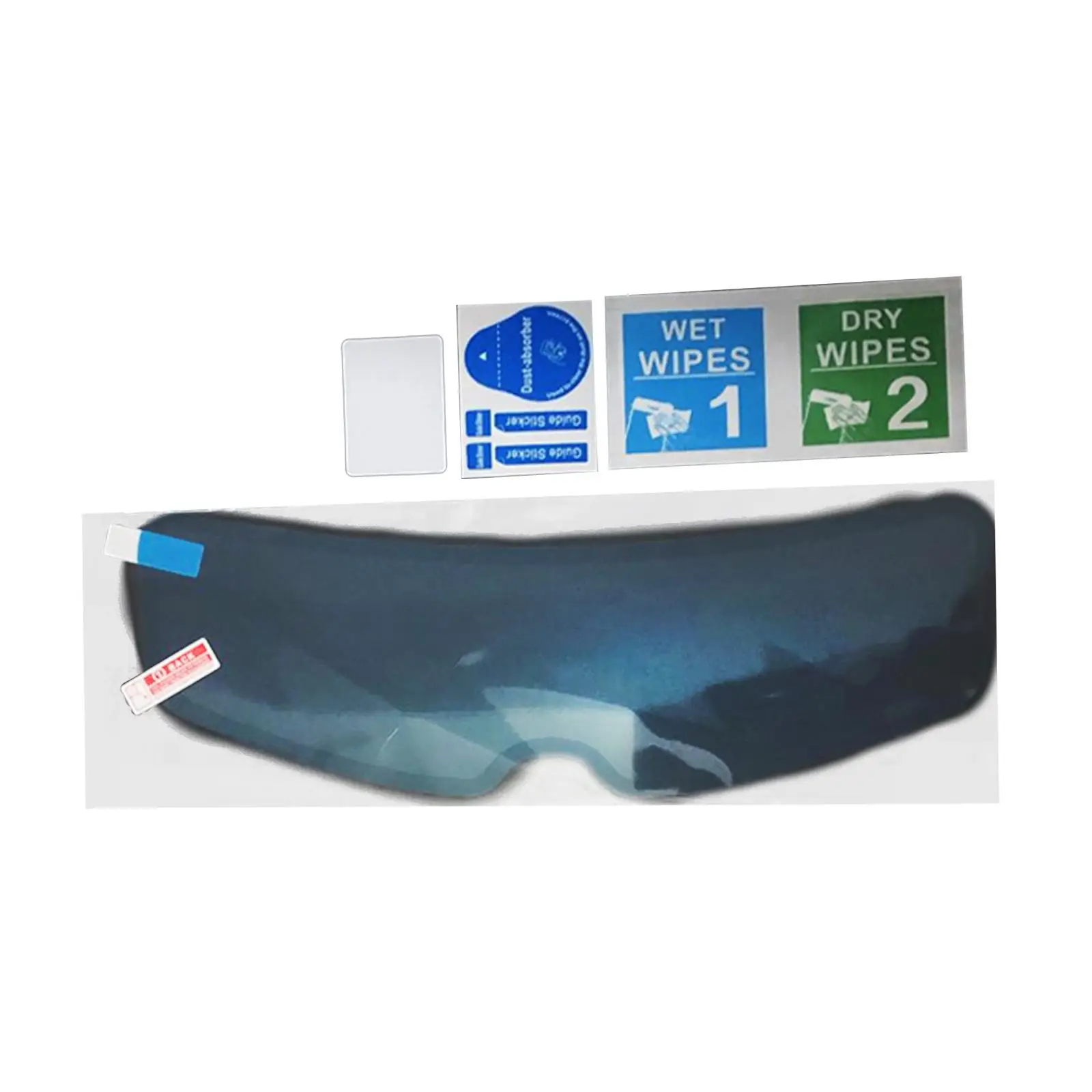Helmet Shield Anti Fog Film Rain Proof Sticker Accessories for Helmet Lens Visor Lens
