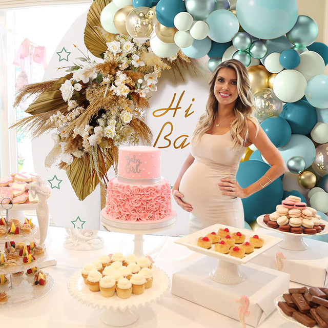 AnnoDeel Lot De 50 Ballons En Latex Pour Fille - 30,5 Cm - Pour Anniversaire, Mariage, Fête Romantique - Rose Et Blanc