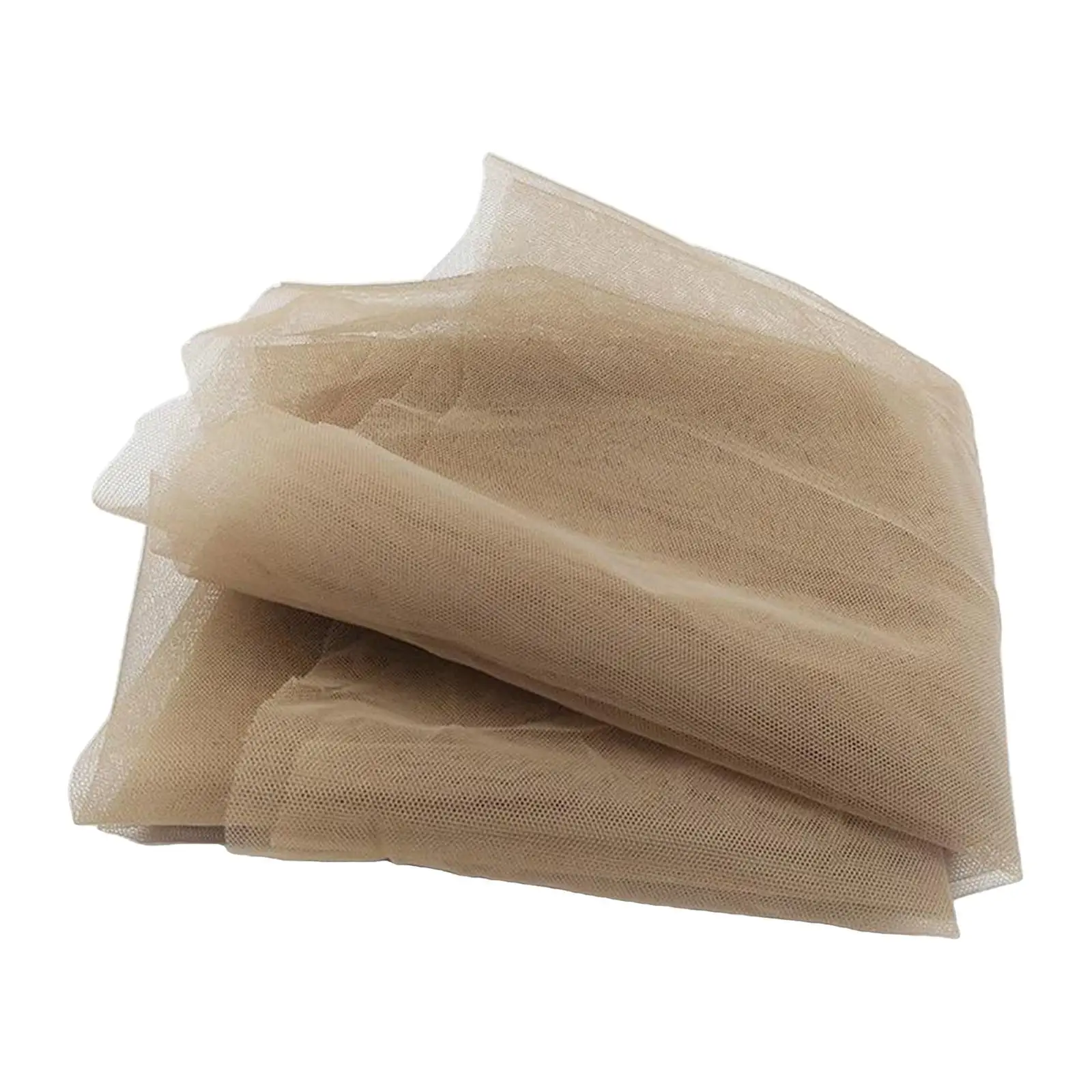 1 Yard Material for Wigs Making Wig Caps Closures and Frontals Foundation Wig Accessories,Light Brown