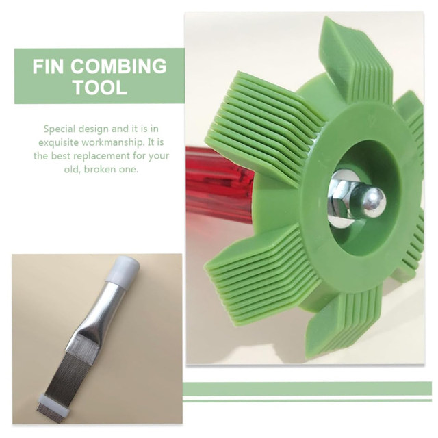 Ac Fin Comb Straightener Air Conditioner Fin Cleaner Kit