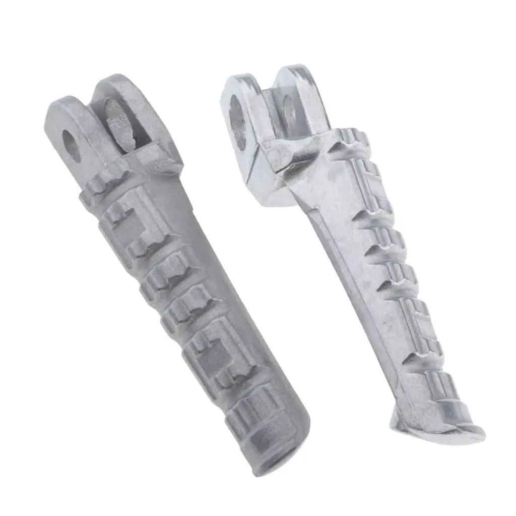 2pcs Front Passenger Foot Pegs Footrest  R 05-2015 (Silver)