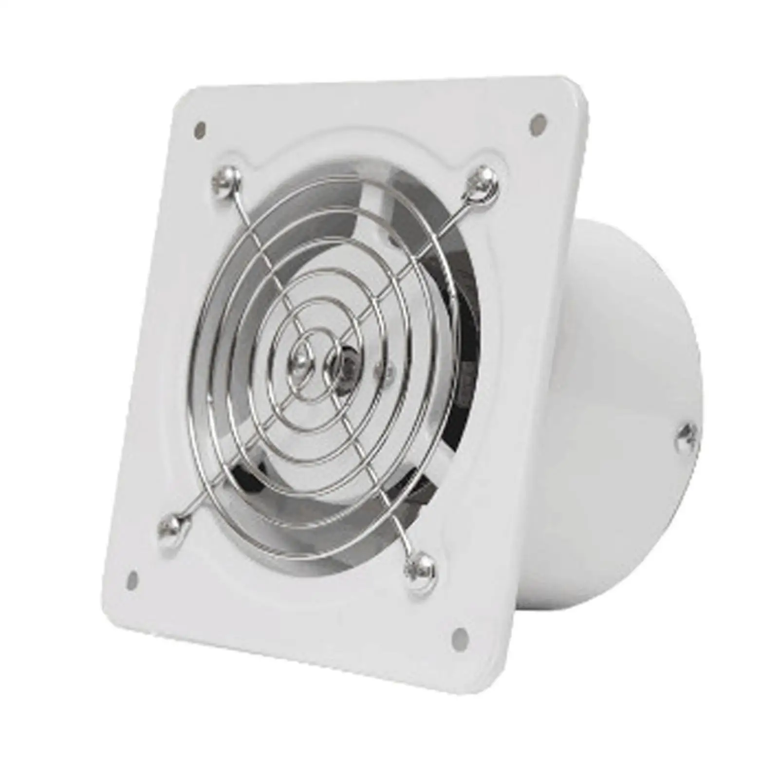 4 inch Exhaust Fan Through Wall Installation 20W Extractor Ventilation Fan Blower High Speed for Window Kitchen