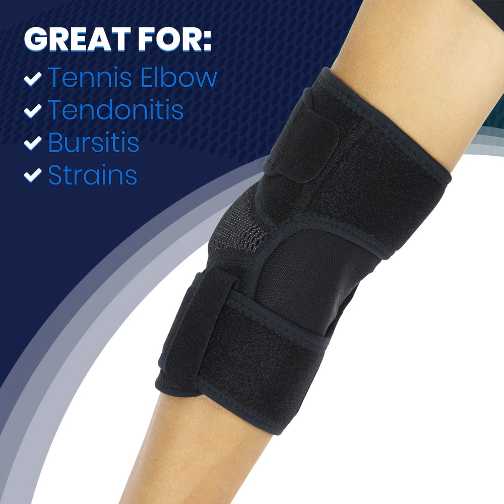 Best of 1 PCS Compression Elbow Brace Wrap For Tendonitis Bursitis Left Right Arm Support Epicondylitis Golfer Men Women Neoprene Sleeve Reviews & Tips - Image 6