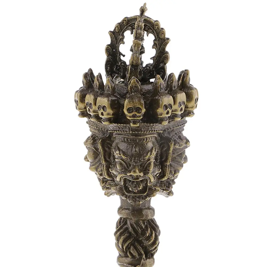 Tibetan Buddhist Dorje Vajra Phurba Vajrakilaya Amulet Ornaments - Antique Handmade Nepal Buddhism Items