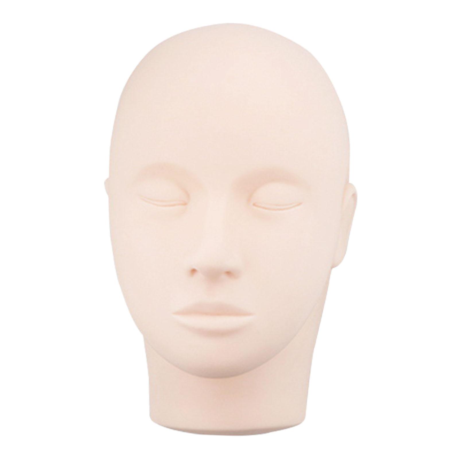 Extension Silicone Head Practice Head Eyelids Practice Tools