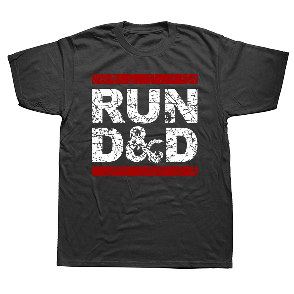 Dungeon Master Shirts Spiele Neuankömmling T-Shirt Würfel Drachen T-Shirts einzigartiges Design Rundhals ausschnitt Baumwolle für Männer Erwachsene Euro-Größe – Detail 3